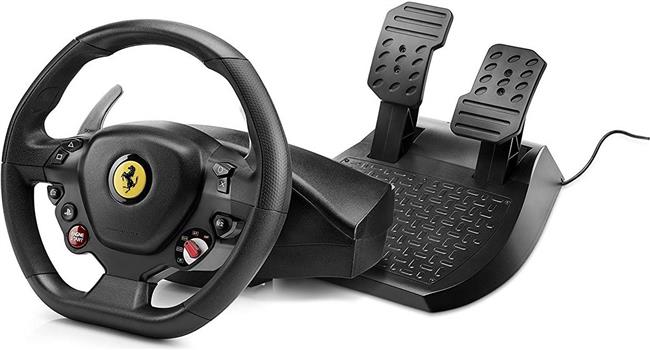 Thrustmaster T80 Ferrari 488 GTB Edition (PS4) Kompatibel mit PS5-Spielen