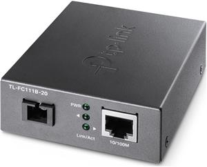 TP-Link TL-FC111B-20 - fiber media converter - 10Mb LAN, 100Mb LAN