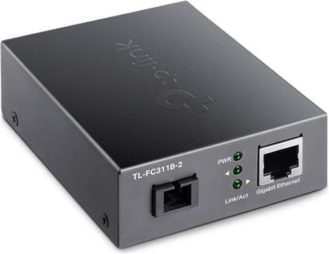 TP-Link TL-FC311B-2 - V1 - fiber media converter - GigE