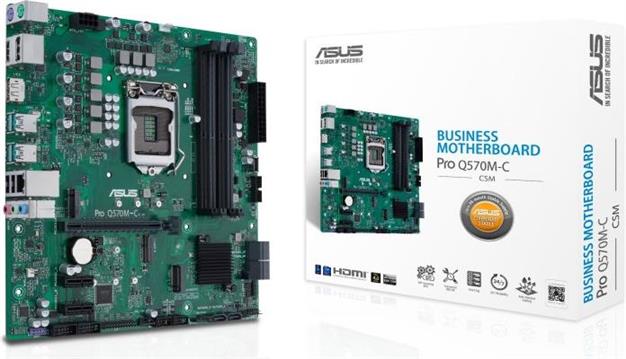 ASUS Pro Q570M-C/CSM - motherboard - micro ATX - LGA1200 Socket - Q570