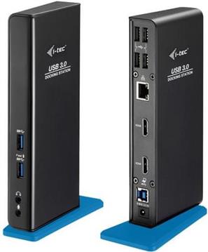 i-Tec USB 3.0/USB-C Dual HDMI Docking Station - docking station - 2 x HDMI