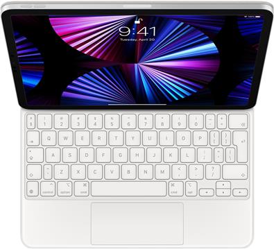 Apple Magic Keyboard iPad Pro 11 3.Gen/Air 4.Gen weiß (int.) MJQJ3Z/A