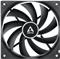 Case Acc Arctic F12 Fan 12cm Black VALUE PACK 5pcs