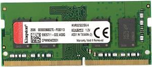 Memorija za prijenosno računalo Kingston ValueRAM - DDR4 - 4 GB - SO-DIMM 260-pin, KVR32S22S6/4