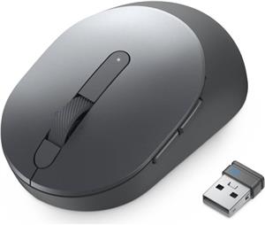 Dell MS5120W - mouse - 2.4 GHz, Bluetooth 5.0 - titan gray