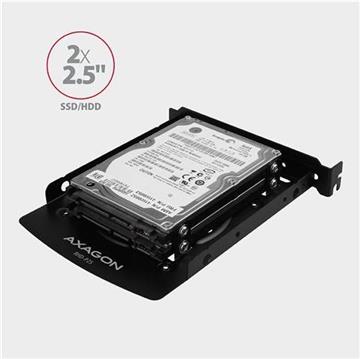 AXAGON RHD-P25 Adapter za ugradnju 2x2.5" HDD/SSD u 3.5"/PCI