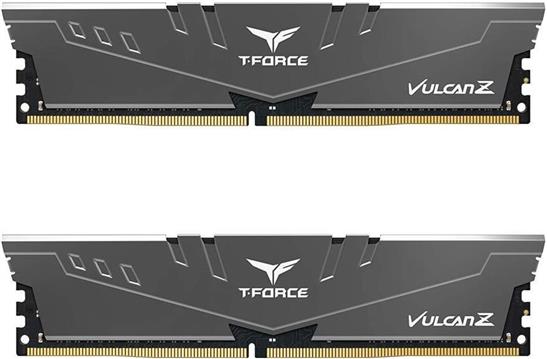 Memorija Team Vulcan Z Grey 16GB DDR4 K2 (2x8GB) 3600MHz, TLZGD416G3600HC18JDC01