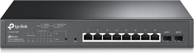 TP-Link JetStream TL-SG2210MP - switch - 10 ports - smart - rack-mountable