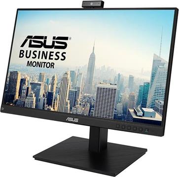 ASUS BE24EQSK Video Conferencing Monitor 23.8", Full HD, IPS, Frameless, Full HD Webcam, Mic Array, Stereo Speakers, Eye Care, Low Blue Light, Flicker Free, Wall Mountable