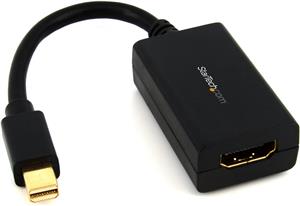 Mini DisplayPort to HDMI Adapter - 1080p - Thunderbolt Compatible - Mini DP Converter for HDMI Display or Monitor (MDP2HDMI) - video adapter - DisplayPort / HDMI - 76.2 mm