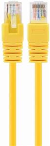 Gembird CAT5e UTP Patch cord, yellow, 0,25 m