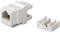NaviaTec Cat6 RJ45 keystone jack 180 degree type