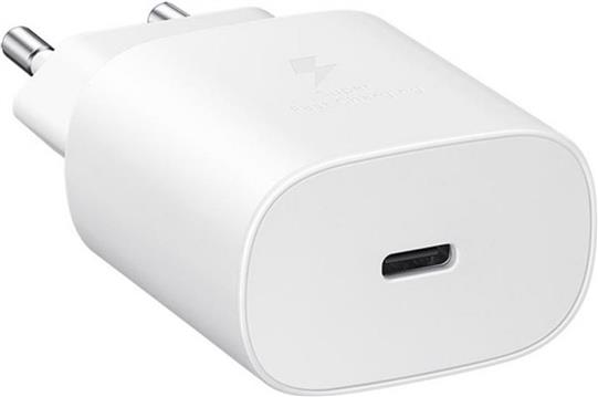 Punjač SAMSUNG TA800, 25W Fast Charge USB-C, bez kabela, bijeli