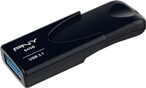 USB stick PNY Attaché 4, 64GB, USB3.1, crni