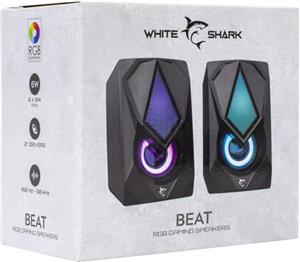 WHITE SHARK RGB gaming 2.0 stereo zvučnici GSP-619 BEAT