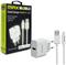 MAXMOBILE KUĆNI PUNJAČ SET 2U1 IPHONE LIGHTNING-USB 2.4A MFI Apple TR287B