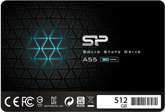 SP SSD DISK SATAIII 2.5" A55 512GB, SP512GBSS3A55S25