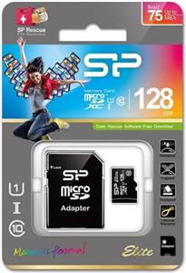 SP MEMORIJSKA KARTICA MicroSDXC Elite/Adapter 128GB CL10