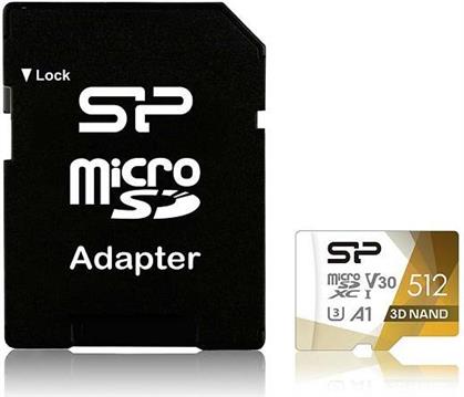 SP MEMORIJSKA KARTICA MicroSDXC/Adapter 512GB U3 Color CL10