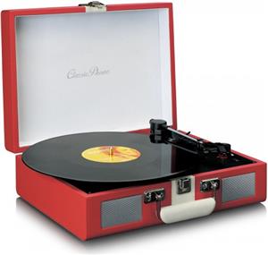 Gramofon retro LENCO TT-110, sa zvučnicima, Bluetooth, red