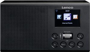 Internet radio Lenco DIR-60BK, alarm, crni