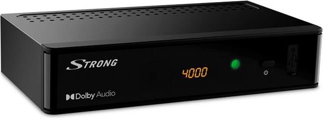 DVB-T2 receiver STRONG SRT 8215, HEVC/H.265, Dolby® Digital Plus