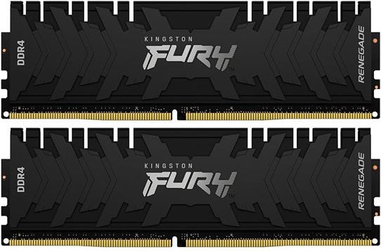 Kingston DRAM 64GB 3200MHz DDR4 CL16 DIMM (Kit of 2) FURY Renegade Black, KF432C16RBK2/64