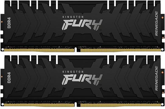 Kingston DRAM 64GB 3200MHz DDR4 CL16 DIMM (Kit of 2) FURY Renegade Black, KF432C16RBK2/64