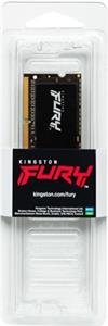 Memorija za prijenosno računalo Kingston FURY Impact - DDR4 - module - 8 GB - SO-DIMM 260-pin - 2666 MHz / PC4-21300, KF426S15IB/8