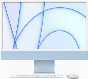 Apple iMac 61cm(24‘‘) M1 8-Core 256GB blau, MGPK3D/A
