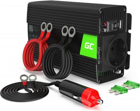 Green Cell strujni inverter 12V na 230V, 500W/1000W (INV03DE)