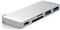 Satechi Aluminium TYPE-C Passthrough USB Hub (3x USB 3.0,MicroSD) - Space Grey