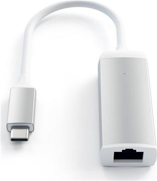 Satechi Aluminium TYPE-C to Ethernet Adapter - Silver