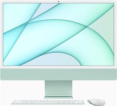 Apple IMAC 24" GREEN/8C CPU/7C GPU/8GB/256GB-CRO, mjv83cr/a