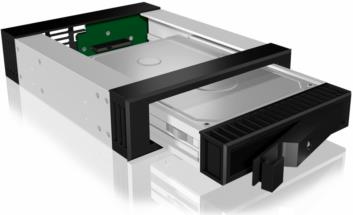 RaidSonic ICY BOX IB-129SSK-B - storage bay adapter