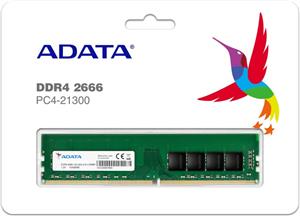 Memorija ADATA Premier Series - DDR4 - module - 16 GB - DIMM 288-pin - 2666 MHz / PC4-21300, AD4U266616G19-SGN