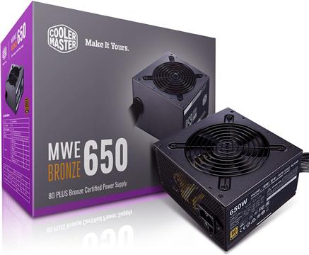 Cooler Master MWE Bronze V2 650 - power supply - 650 Watt