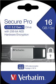 Verbatim Store 'n' Go Secure Pro - USB flash drive - 16 GB