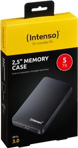 Intenso external drive 5TB 2.5 "Memory Case USB 3.0 - Black