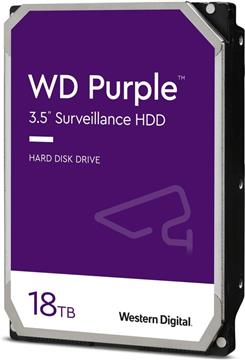 WD PURPLE 18TB SATA3, 6Gb / s, 7200, 512MB