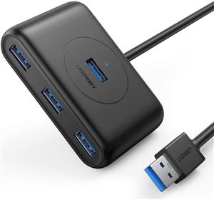 Ugreen USB 3.0 4 Ports Hub black 1m