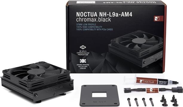 Noctua NH-L9a-AM4 Low Profile 92mm chromax / black