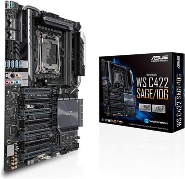 ASUS WS C422 SAGE/10G - motherboard - SSI CEB - LGA2066 Socket - C422