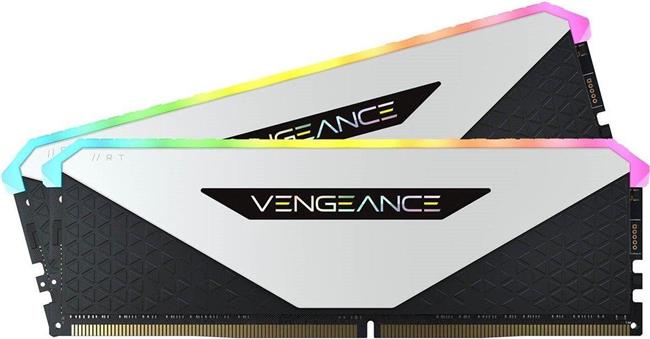 CORSAIR Vengeance RGB RT - DDR4 - kit - 16 GB: 2 x 8 GB - DIMM 288-pin - 3600 MHz / PC4-28800, CMN16GX4M2Z3600C18W