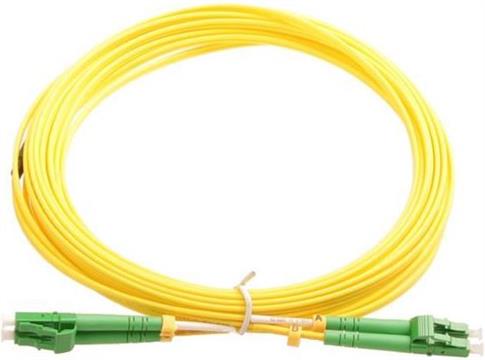 NFO Patch cord, LC APC-LC APC, Singlemode 9 125, G.657A2, Duplex, 2m