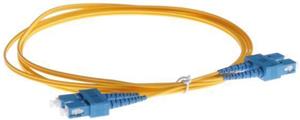 NFO Patch cord, SC UPC-SC UPC, Singlemode 9 125, G.657A2, Duplex, 10m