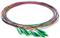 NFO Fiber optic pigtail LC APC, SM, G.657A1, 900um, 1m, LSZH