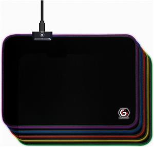 Gembird Gaming mouse pad with LED light effect, Medium-size