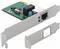 Delock PCI Express Card > 1 x Gigabit LAN - network adapter - PCIe 1.1 - Gigabit Ethernet