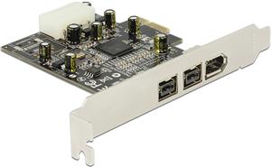 Delock PCI Express card FireWire A / B - video capture adapter - PCIe